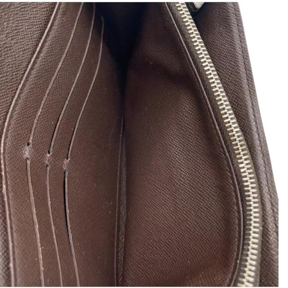 Louis Vuitton Damier Ebene Portefeuille Sarah W/Box and Dust bag - Picture 12 of 16